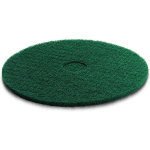 Karcher Floor Scrubber Pad Medium Hard Green 330 mm Pack of 5