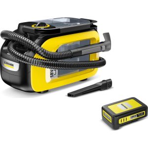Karcher SE 3 -18 18v Cordless Carpet & Upholstery Spot Cleaner 1 x 2.5ah Li-ion Charger