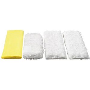 Karcher Various Floor Tool Kitchen Microfibre Cloths for SC, DE and SG Steam Cleaners Pack of 4