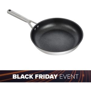 Ninja ZEROSTICK Stainless Steel 30cm Frying Pan - C60030UK