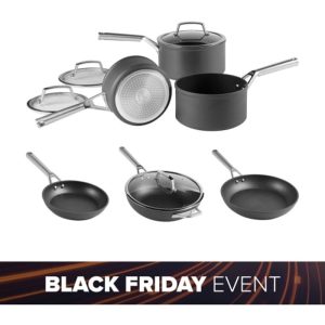 Exclusive Ninja ZEROSTICK Cookware Bundle - 6 piece set
