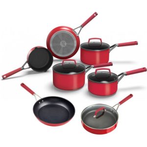 Exclusive Ninja ZEROSTICK Vivid Cookware Bundle - 7-Piece Set