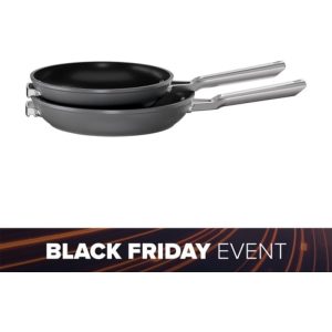 Ninja ZEROSTICK Stackable 2-Piece Frying Pan Set (24cm/28cm) – C52200UK