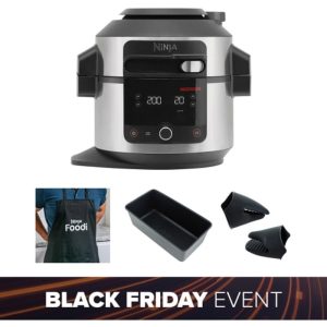 Ninja Foodi 11-in-1 SmartLid 6L Multi-Cooker Exclusive Accessory Bundle