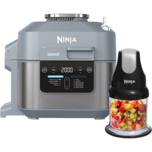 Ninja Speedi 10-in-1 Rapid Cooker and Air Fryer with Stackable Chopper Exclusive Bundle