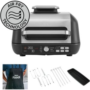 Ninja Foodi MAX Pro Health Grill & Air Fryer Exclusive Accessory Bundle