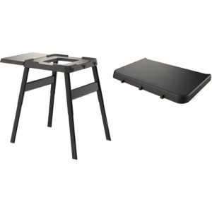 Ninja Woodfire Adjustable Stand with Additional Side Table