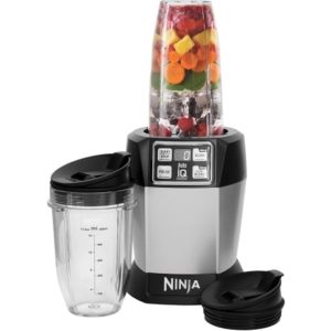 Nutri Ninja Blender & Smoothie Maker with Auto-iQ 1000W - BL480UK - Silver