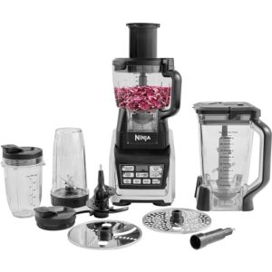 Ninja Complete Food Processor with Auto-iQ and Nutri Ninja 1500W - BL682UK2