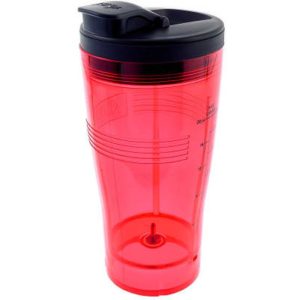 600ml Cup with Spout Lid (Red) - PS100