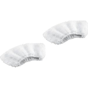 Karcher Microfibre Hand Tool Covers for PUZZI Carpet Cleaners and SC EASYFIX, DE and SG Steam Cleaners Pack of 2