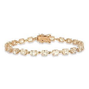 Margot Fox Jewellery Forever Classic Pink Morganite Rose Tennis Bracelet