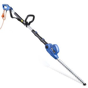 Hyundai Hyundai 550W 450mm Long Reach Corded Electric Pole Hedge TrimmerPruner HYPHT550E
