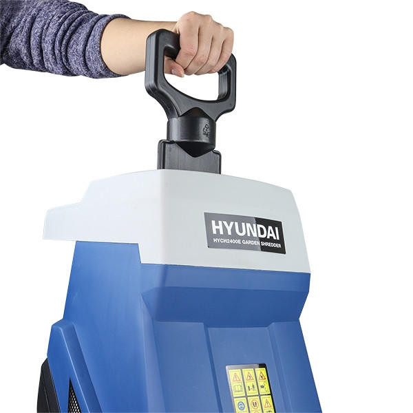 Hyundai Hyundai 2400w Electric Garden Shredder 2.4kW 230v 45L Collector HYCH2400E - Image 4