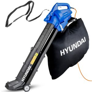 Hyundai Hyundai 3000w Leaf Blower, Vacuum, Shredder, 3-Speed Variable Power, 45L Bag, 12m Cable, 3-in-1 HYBV3000E