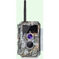 Wireless WiFi Wildlife Trail Camera with Night Vision Motion Activated 32MP 1296P Waterproof Stealth Camouflage for Hunting, Home Security | W600