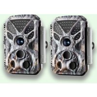 2-Pack 4K 2160P 30fps Video 32MP Photo Trail Camera with Audio and Motion Detector Night Vision up to 100ft, 0.1s Trigger Speed, Waterproof | T326 Grey