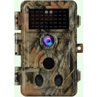 Wildlife Trail Camera with No Glow Night Vision 0.1S Trigger Motion Activated 32MP 1296P IP66 Waterproof for Hunting & home security | A262