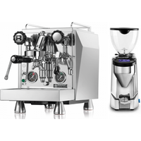 Rocket Espresso Giotto Cronometro Type R + Fausto Grinder package offer