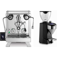 Rocket Espresso R Cinquantotto R58 + Black Fausto Grinder package offer