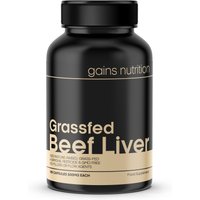 Grass-Fed Desiccated Beef Liver Capsules, 500mg each
