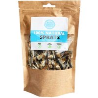 Dried Sprats For Dogs & Pets - 100g Bag - 100% Natural Treats For Dogs - Pets Purest