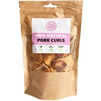 Pets Purest 100% Natural Pure Pork Curls Pet Treats - 150g Bag