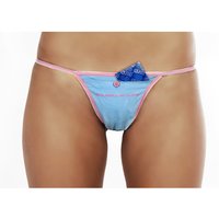 BABY BLUE | SMUGGLING DUDS FEMALE STASH THONG
