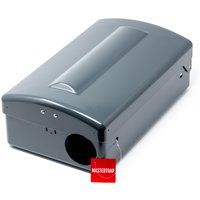 Mastertrap Metal Rat Bait Station Box with Removable Liner