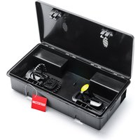 Mastertrap Automatic Mouse Bait Station with Traps Black Lid