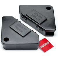 Mastertrap Corner Mouse Bait Station with Key Twin Pack