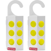 Mastertrap Sticky Fruit Fly Trap Pads with Paper Hangers