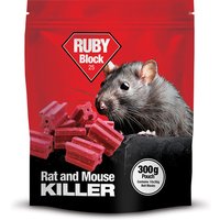 Lodi Ruby Block Rat and Mouse Killer Difenacoum Poison