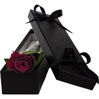 Single Luxury Black Baccara Rose