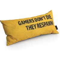 Gaming Cushion - Gamers Don't Die, They Respawn!