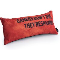 Gaming Cushion - Gamers Don't Die, They Respawn!