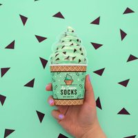 Ice Cream Socks - Mint Choc Chip