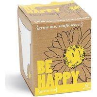 Grow Me Be Happy Sunflower