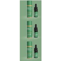 CBD Drops in MCT Oil 5% 500mg 10ml x 3 Bundle