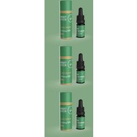 CBD Drops in MCT Oil 10% 1000mg 10ml x 3 Bundle