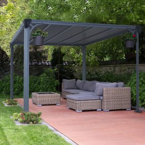 10x10 Palram Canopia Milano 3000 Garden Gazebo by Buy Sheds Direct