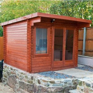 Shire Belgravia 3m x 3m Log Cabin (28mm) by Buy Sheds Direct