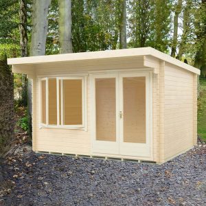 Shire Belgravia 3.6m x 3.6m Log Cabin (28mm) by Buy Sheds Direct