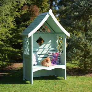 Shire Rose Garden Arbour Seat 5'x3' by Buy Sheds Direct