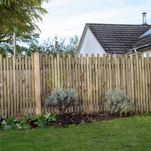 Forest 6' x 3' Pressure Treated Contemporary Picket Fence Panel (1.83m x 0.9m) by Buy Sheds Direct