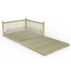 8' x 16' Forest Patio Deck Kit No. 2 (2.4m x 4.8m) by Buy Sheds Direct