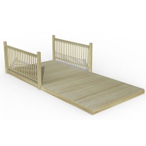 8' x 16' Forest Patio Deck Kit No. 3 (2.4m x 4.8m) by Buy Sheds Direct