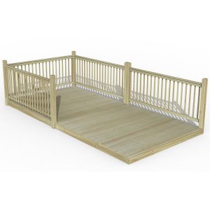 8' x 16' Forest Patio Deck Kit No. 6 (2.4m x 4.8m) by Buy Sheds Direct