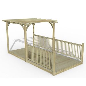 8' x 16' Forest Pergola Deck Kit No. 8 (2.4m x 4.8m) by Buy Sheds Direct