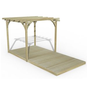 8' x 16' Forest Pergola Deck Kit No. 1 (2.4m x 4.8m) by Buy Sheds Direct